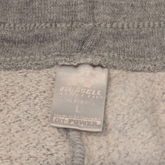 Russell Athletic Minnesota Golden Gopher Sweatpants Gray Sz Large NCAA Dri-Power - Picture 8 of 13